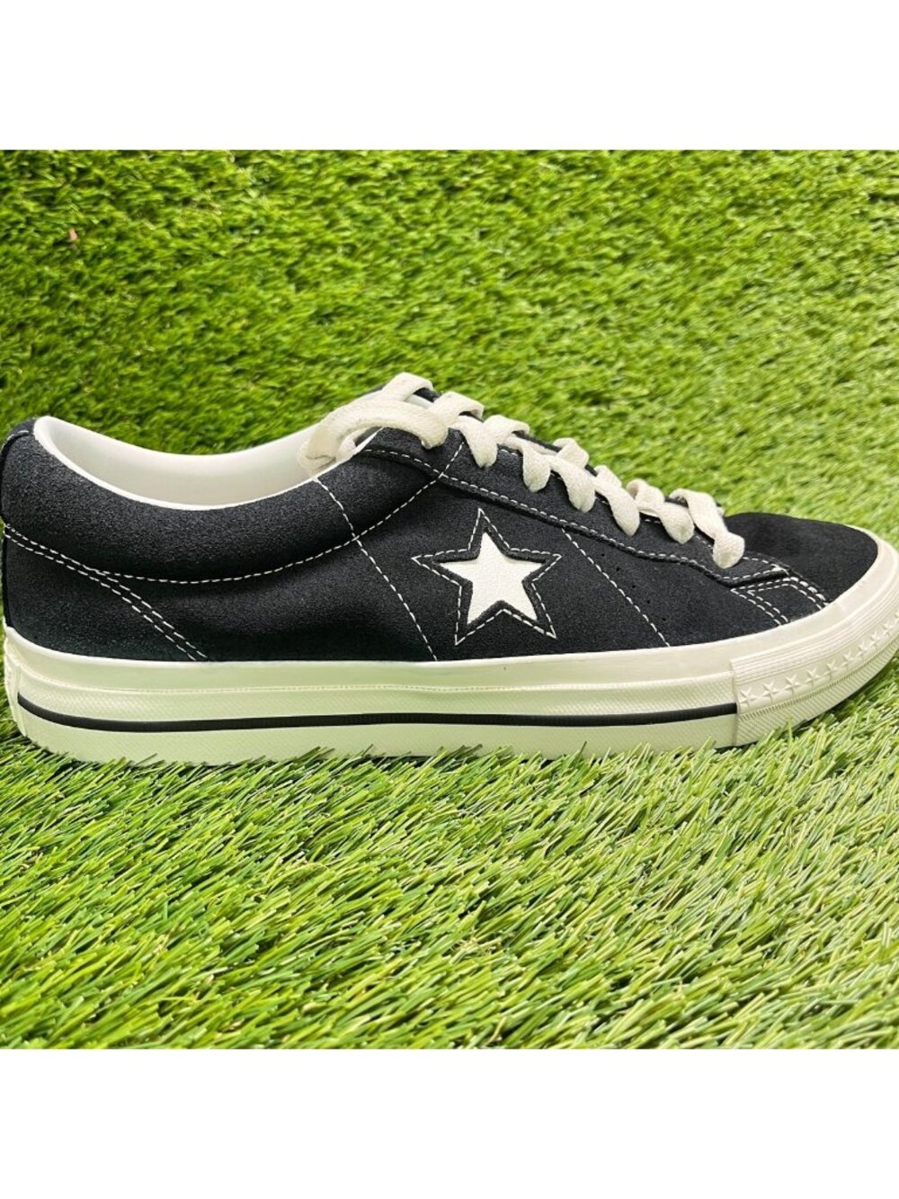 Converse One Star 95 Low Mens Size 9 Black White Athletic Walking Shoes Sneakers